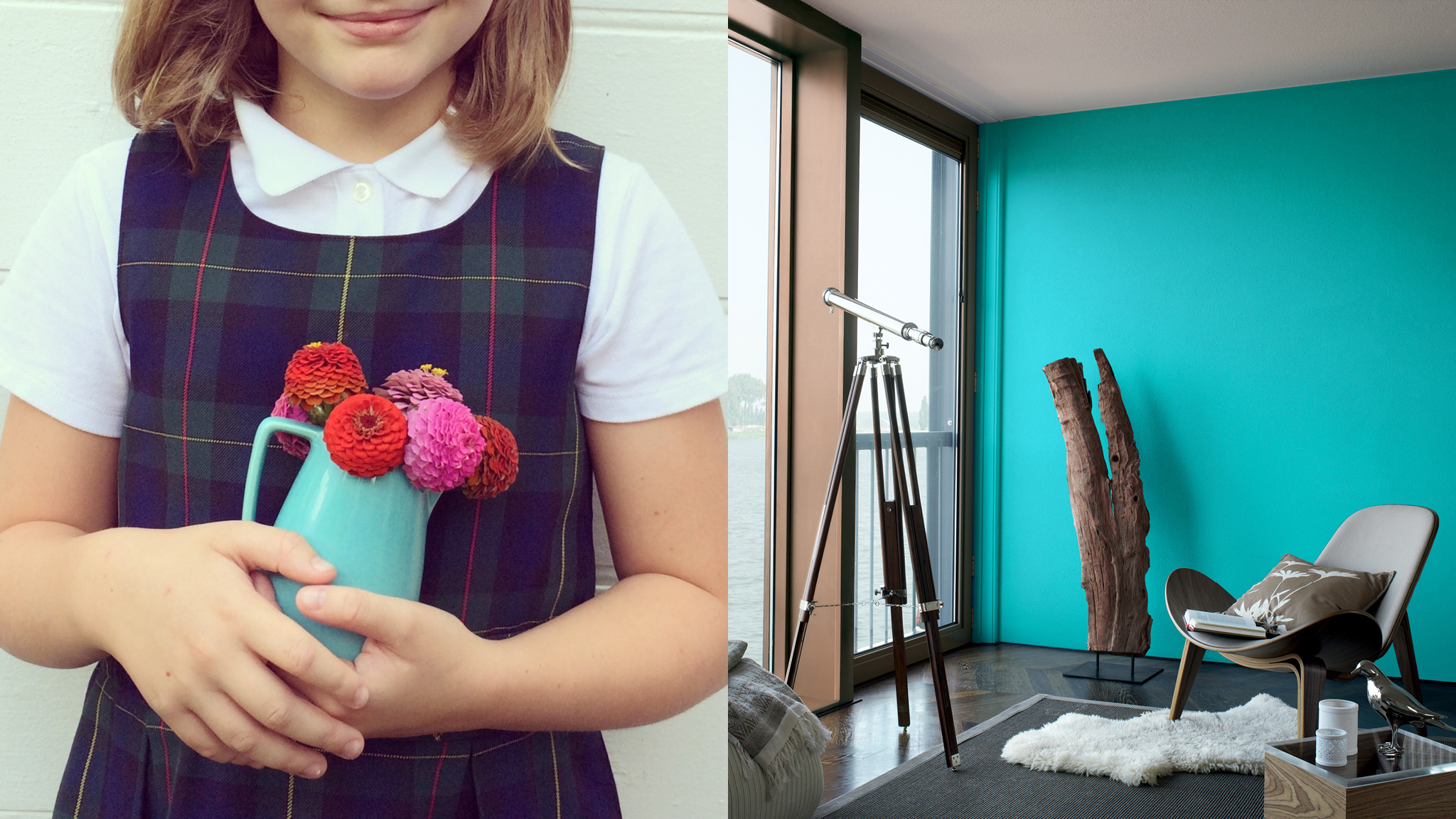 Inspiré par vos objets preferes Utilisez vos objets préférés comme point de départ de votre palette de couleurs et vous verrez qu'il est difficile de vous tromper.