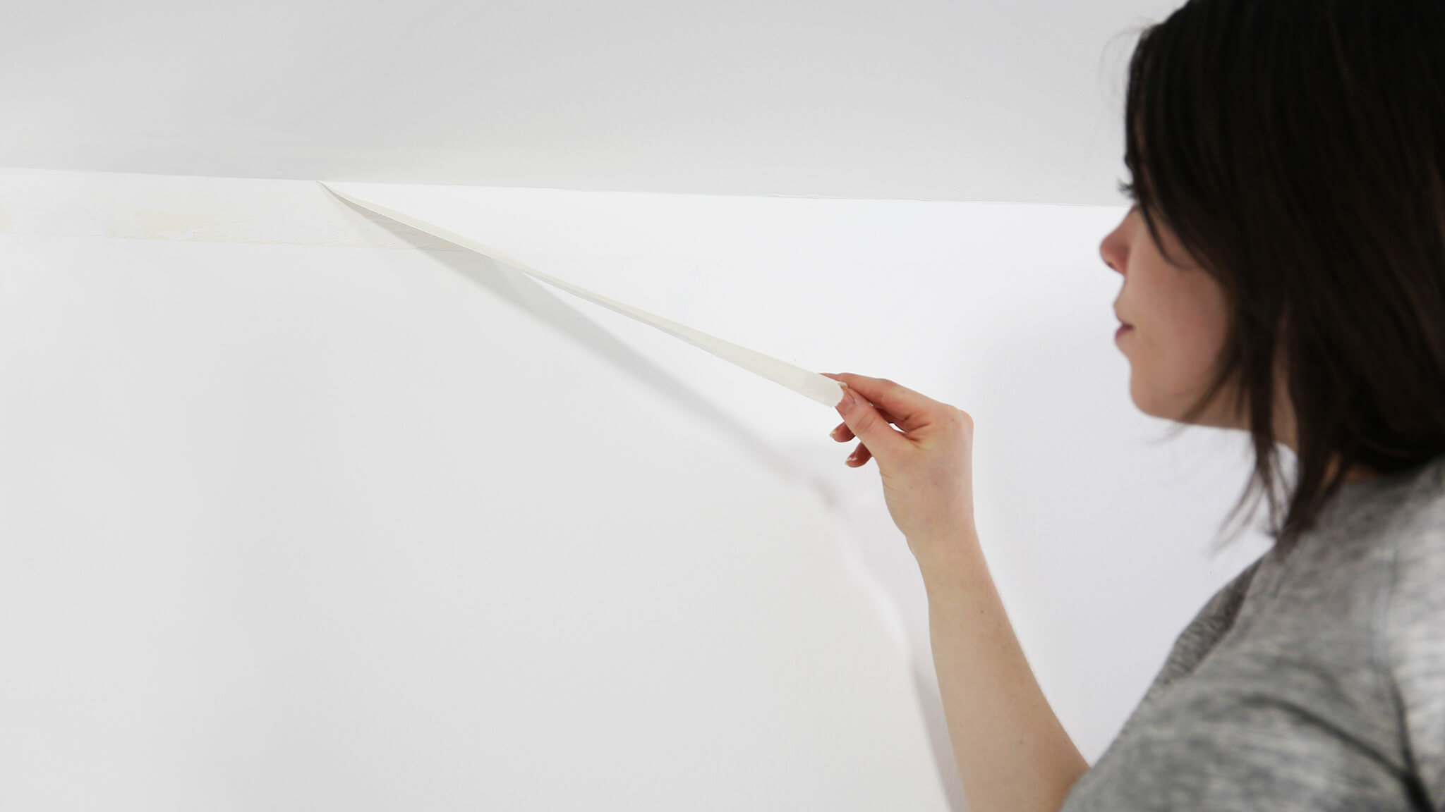 Peindre un mur et plafond SDB - 4 Peindre un mur et plafond SDB - 4