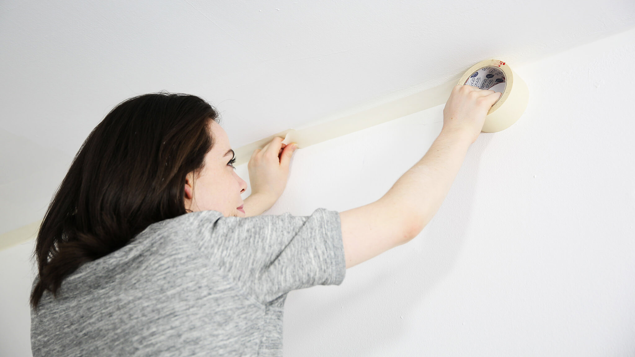 Peindre un mur et plafond SDB - 6 Peindre un mur et plafond SDB - 6