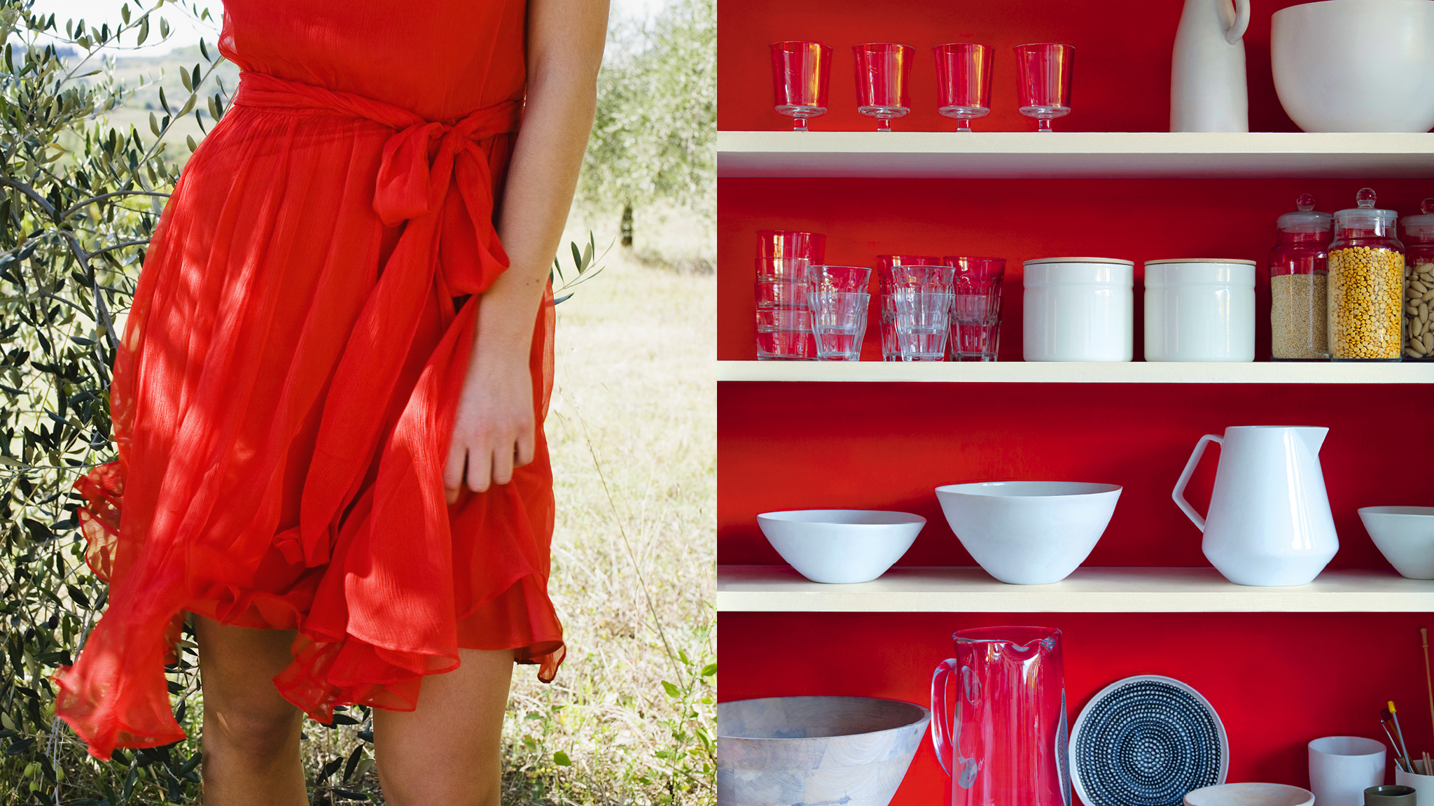 S'inspirer de votre garde-robe Votre petite robe rouge ou votre chemise bleue préférée peuvent être la clé de votre palette de décoration tout comme votre tenue.