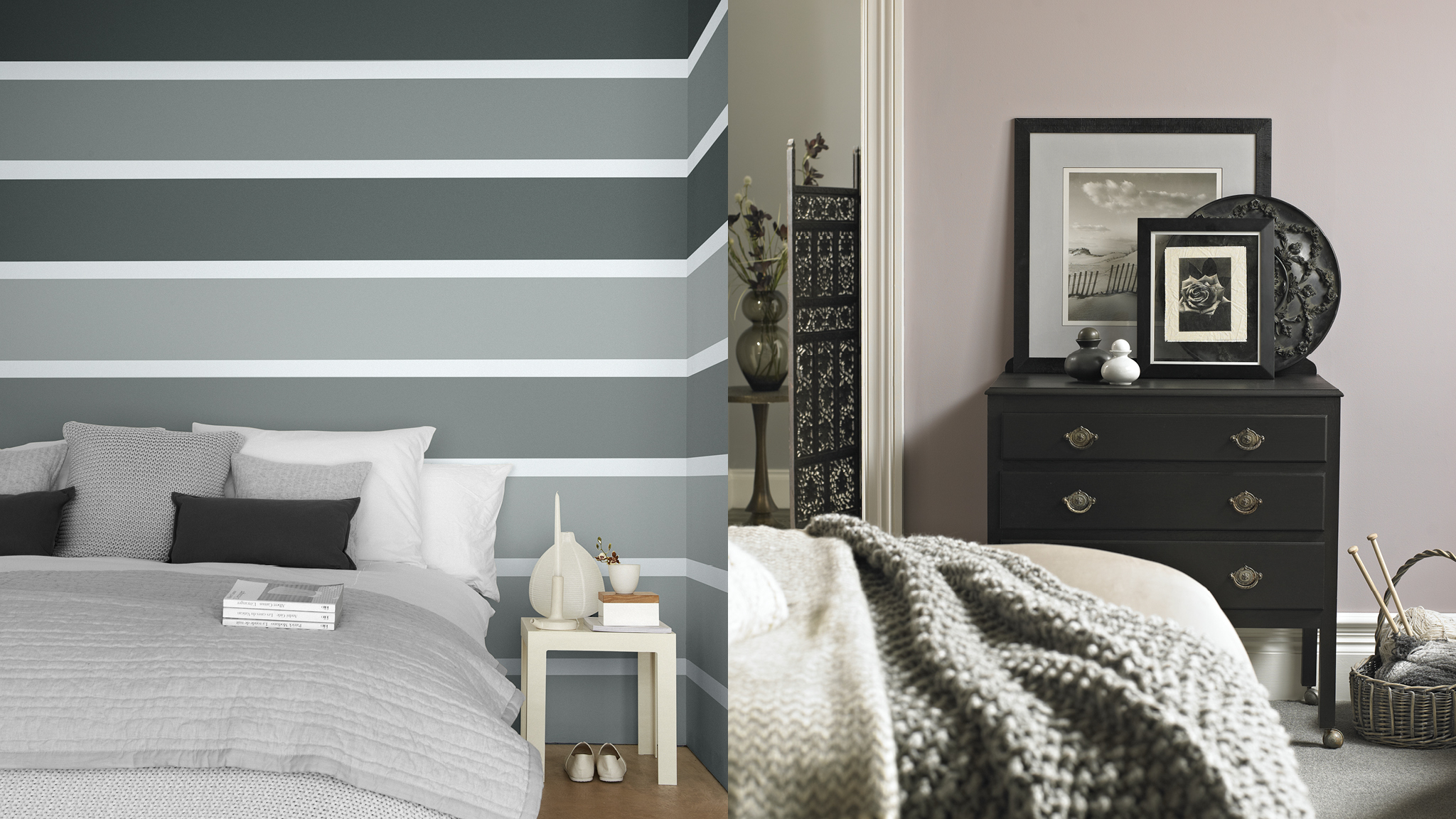 Une chambre sophistiquee et moderne Les tons argentés clairs créent une atmosphère élégante et adulte dans votre chambre et peuvent être accessoirisés avec presque n'importe quelle autre couleur.