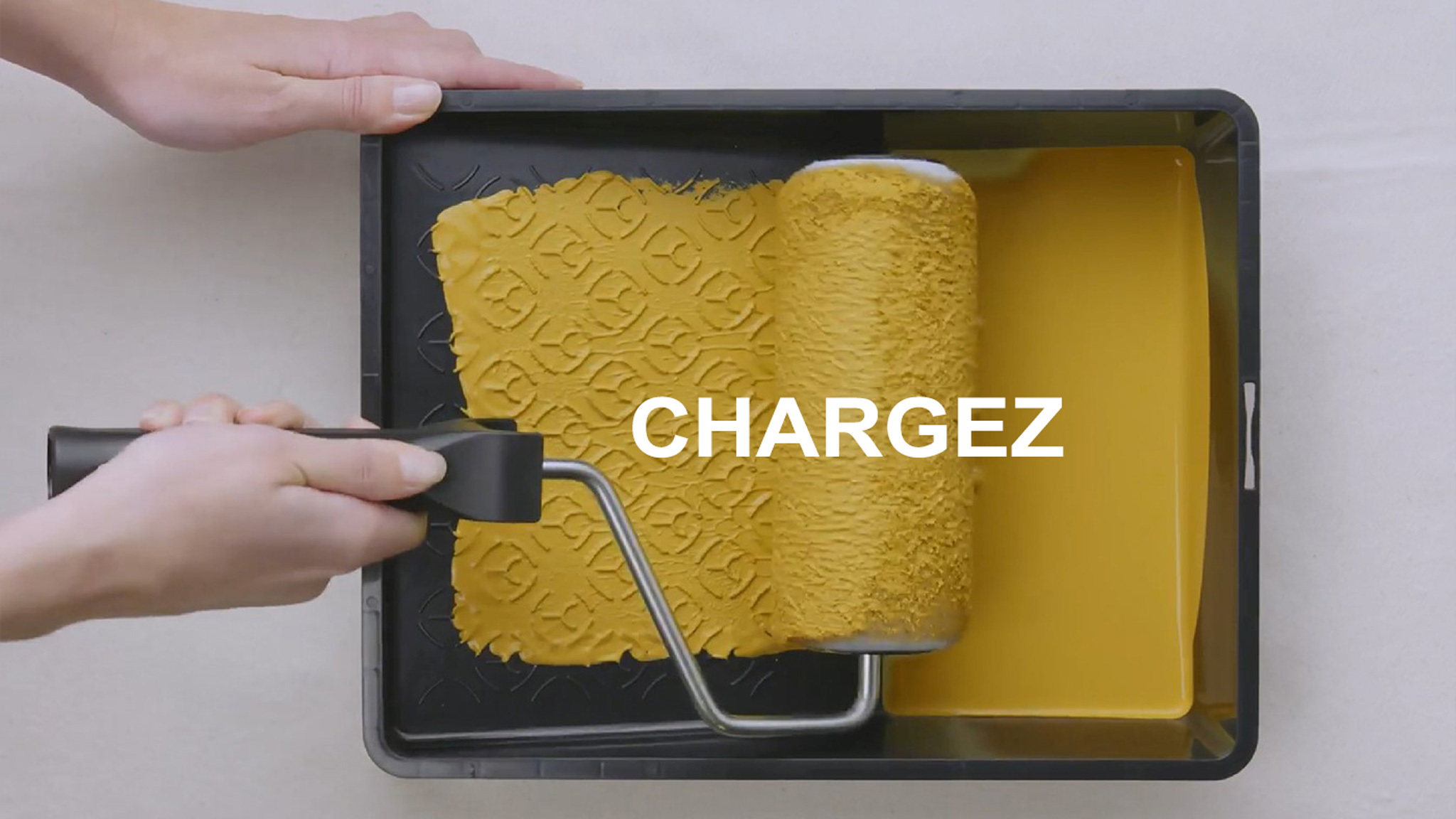 Chargez le rouleau Chargez le rouleau