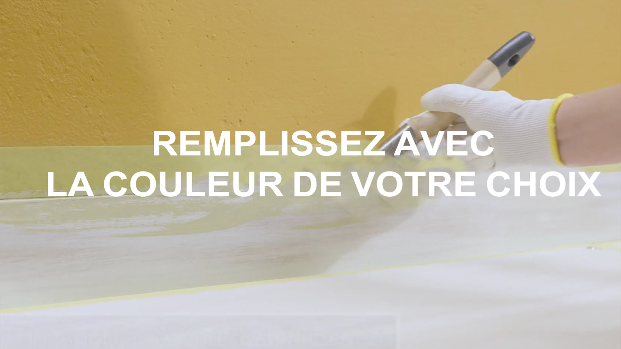 Remplissez les plinthes avec les couleurs choisies Remplissez les plinthes avec les couleurs choisies