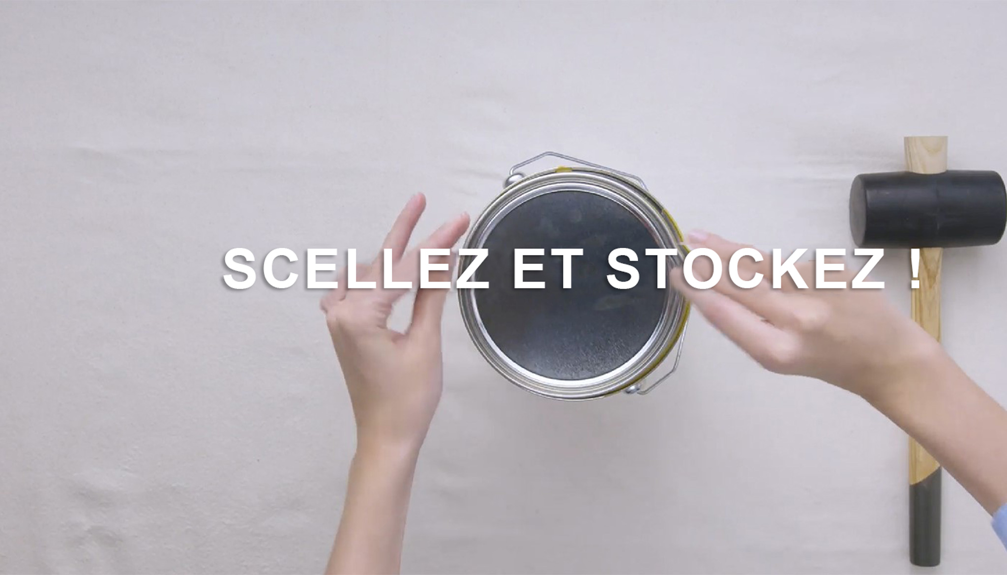 Nettoyez, refermez et stockez Nettoyez, refermez et stockez