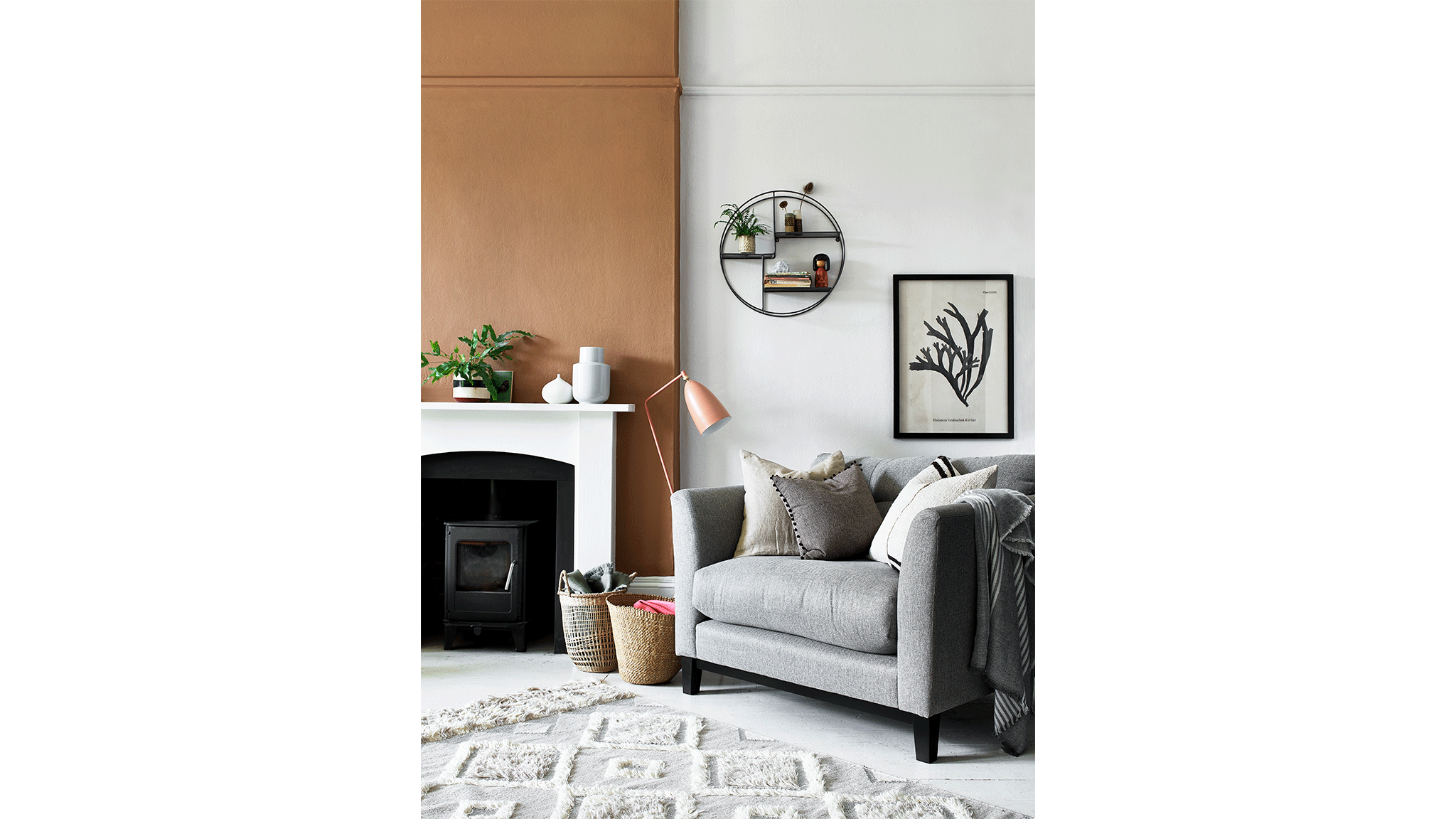 Cheminée avec la couleur L'Ocre et Le Lin de Si Simple ! Cheminée avec la couleur L'Ocre et Le Lin de Si Simple !