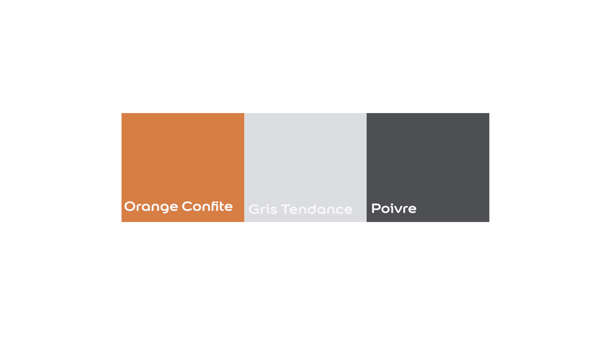 Orange Confite - Gris Tendance - Poivre Orange Confite - Gris Tendance - Poivre