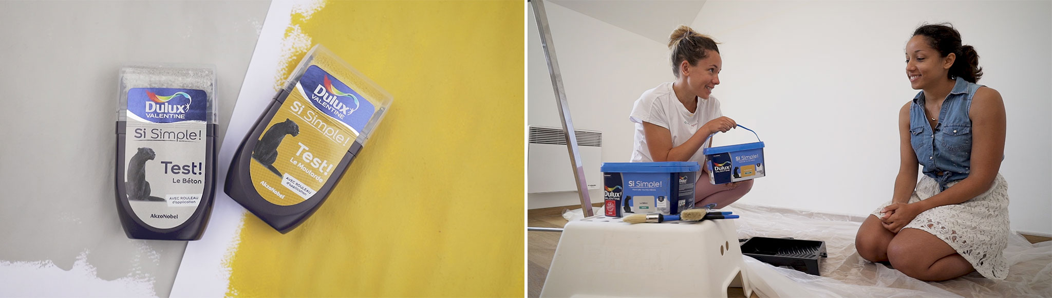 Choisir sa peinture est rapide grâce aux duos présélectionnés par nos experts Si Simple ! Choisir sa peinture est rapide grâce aux duos présélectionnés par nos experts Si Simple !