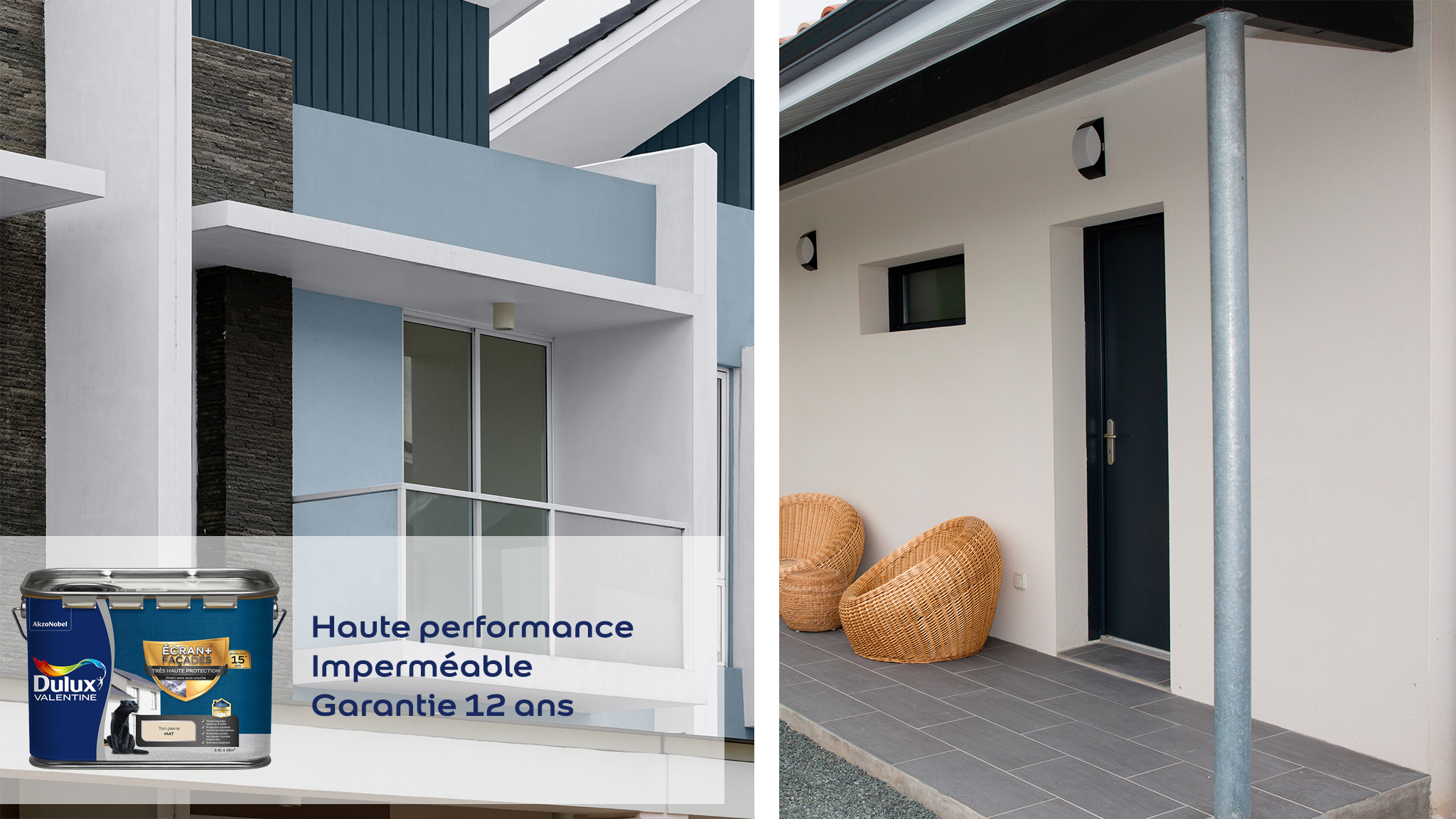 Extérieur : Ecran + Façades Chantier Facile Extérieur : Ecran + Façades Chantier Facile